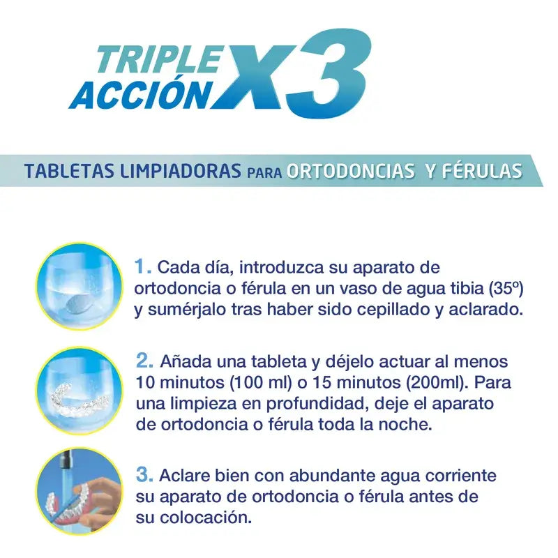 Novafix Tabletas Ortodoncias Y Ferulas , 30 unidades