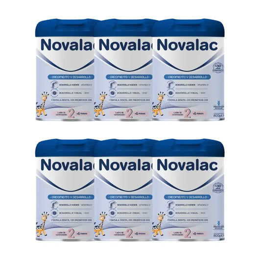 Novalac Premium 2 Leche De Continuación, 6X800 Gr