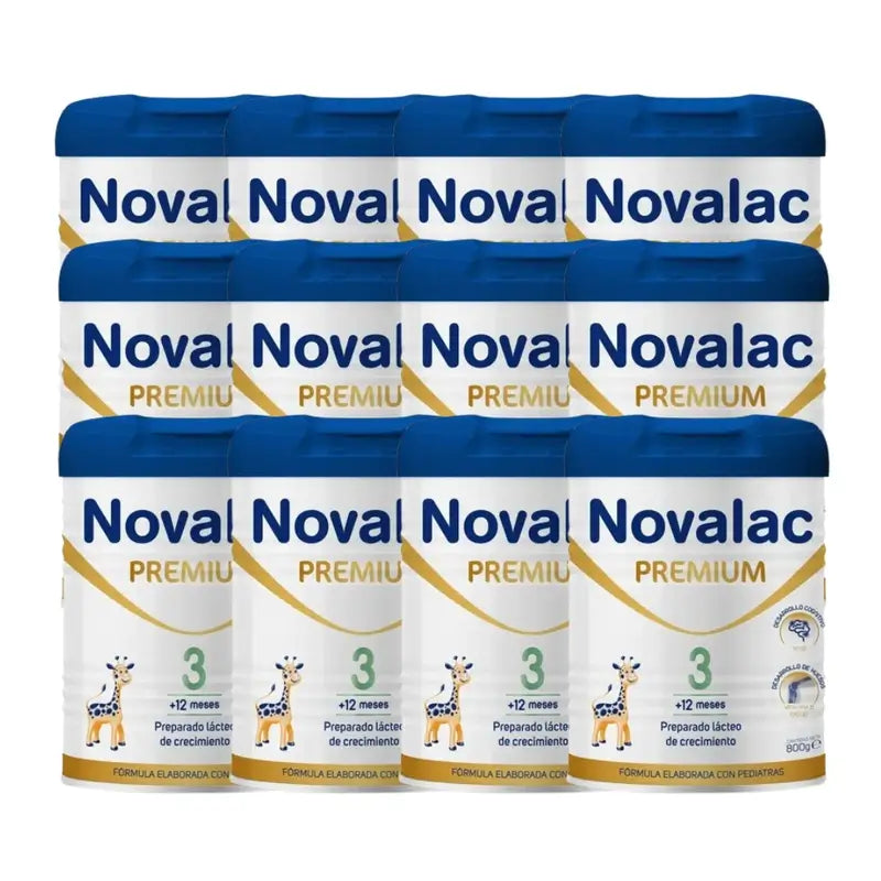 Novalac Premium 3 Leche De Crecimiento, 12X800 Gr