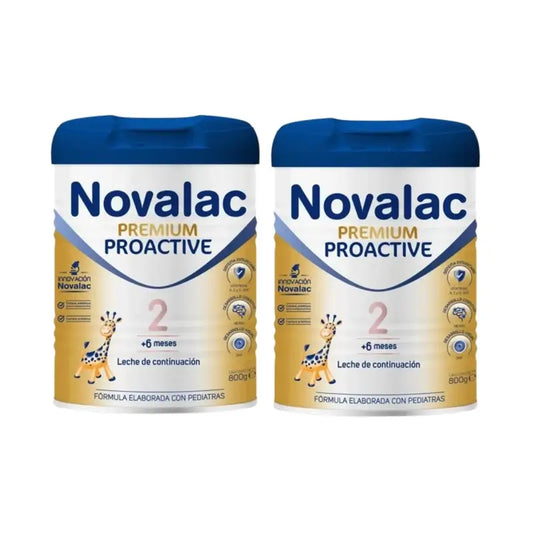 Novalac Premium Proactive 2 Leche De Continuación, 2X800 Gr