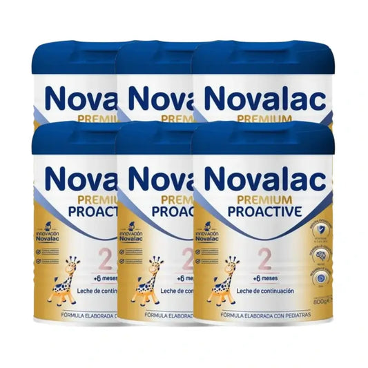 Novalac Premium Proactive 2 Leche De Continuación, 6X800 Gr