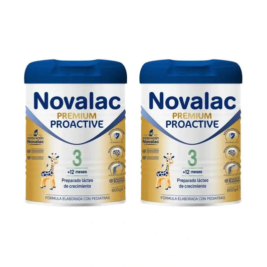 Novalac Premium Proactive 3 Leche De Crecimiento, 2X800 Gr