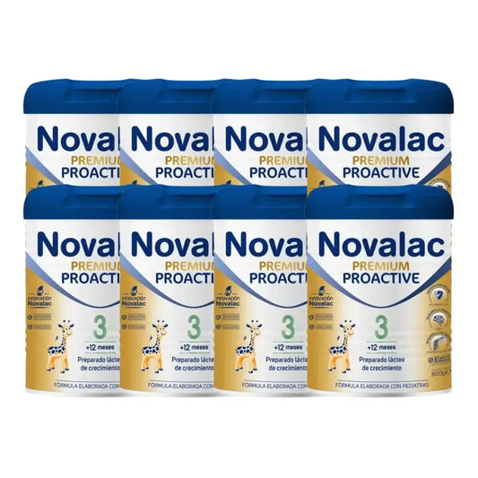 Novalac Premium Proactive 3 Leche De Crecimiento, 8X800 Gr