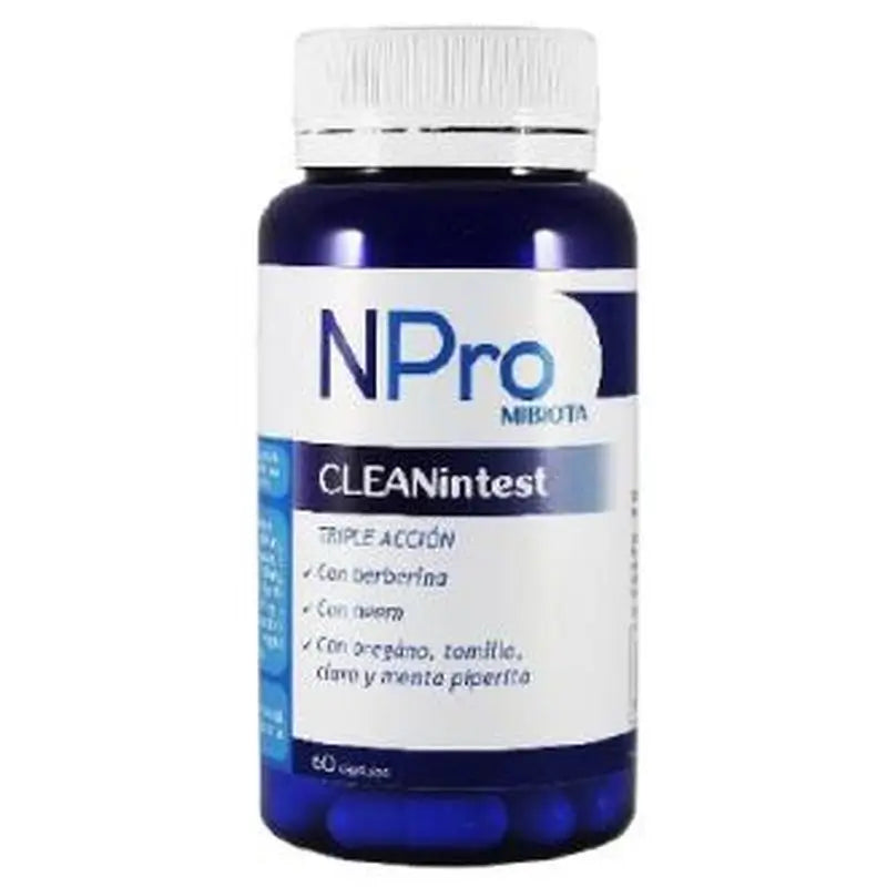 Npro Cleanintest 60 Cápsulas