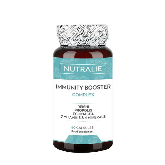 Nutralie Defensas Inmunitarias Con Vit A + C + Folato Y Reishi Immunity Booster , 60 cápsulas