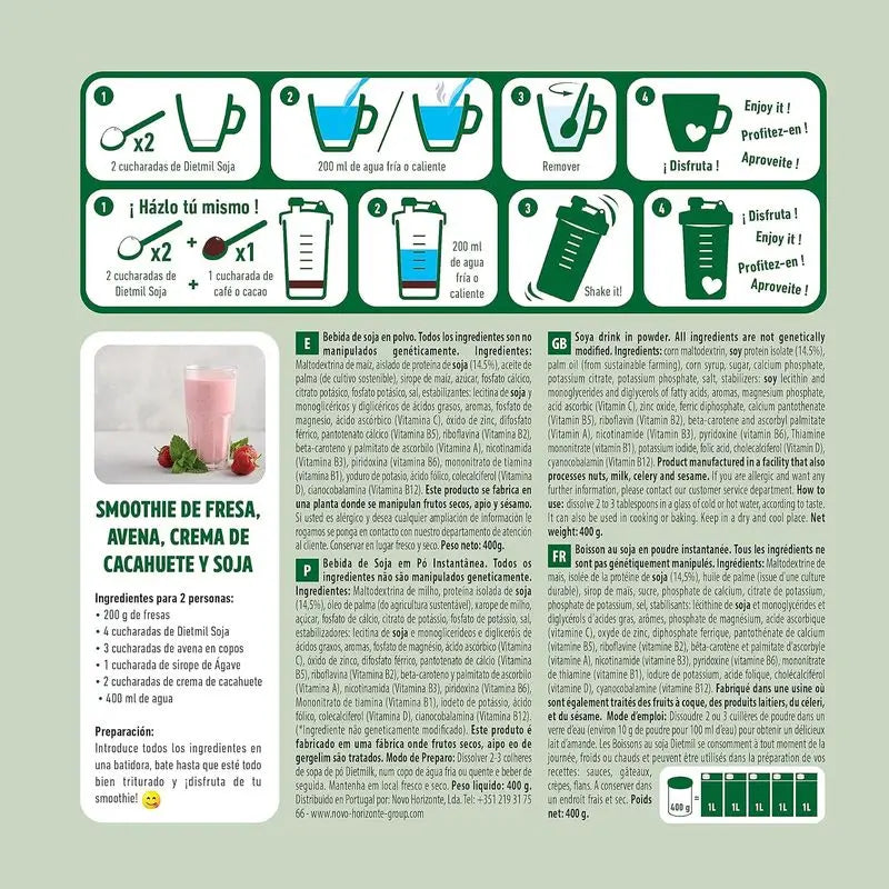 Nutriops Dietmil Soja , 400 gr