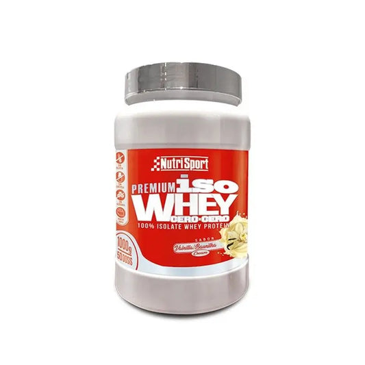 Nutrisport Iso Whey Cero Cero Vainilla , 1 kg