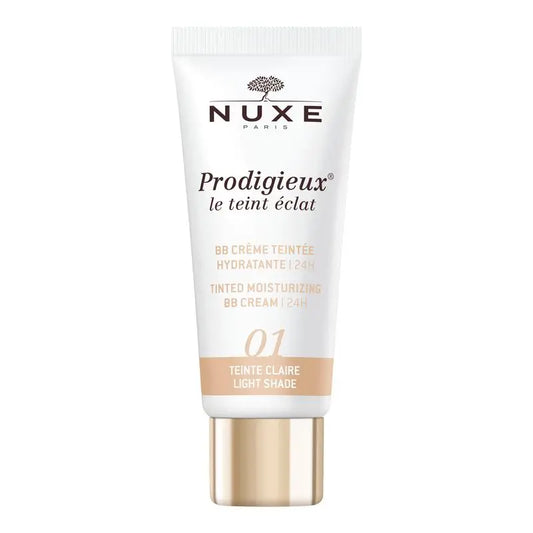 Nuxe Bb Cream Hidratante Con Color | 24H, Prodigieux® Le Teint Éclat 30Ml - Tono Claro