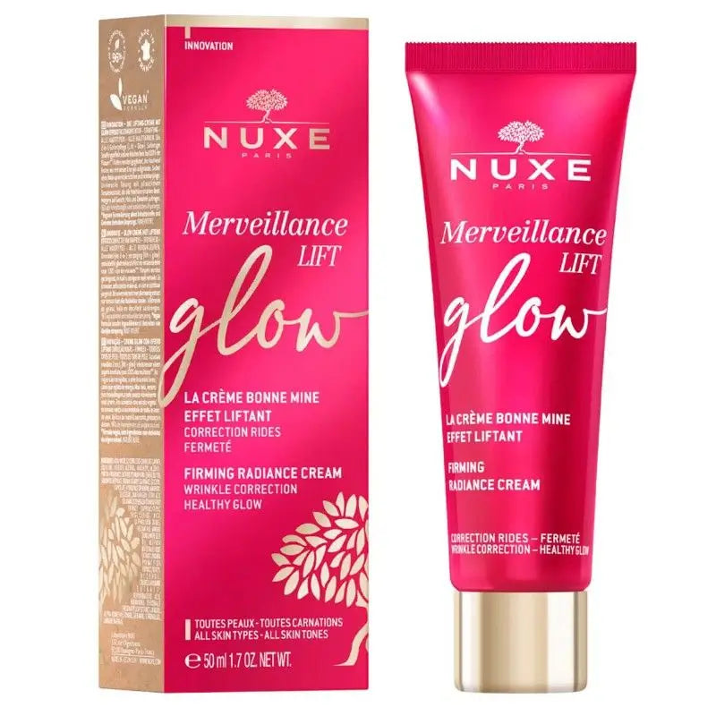 Nuxe Merveillance Lift Crema Glow Crema Buena Cara Efecto Lifting