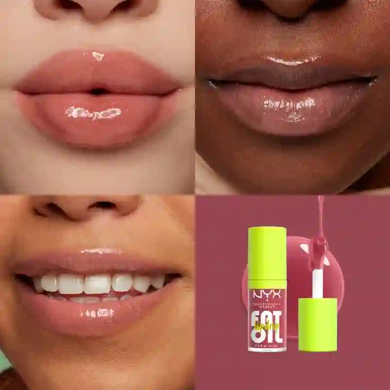 Nyx Fat Oil Lip Drip Aceite Labial, Tono Chill Like A Villain , 4,8 ml