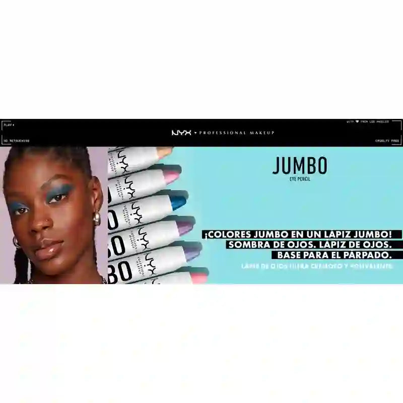 Nyx Lápiz De Ojos Jumbo Eye Pencil - Cotagge Cheese , 5 gr
