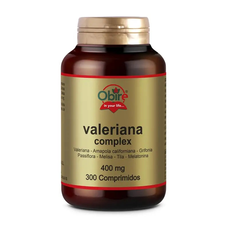 Obire Valeriana (Complex) 400 Mg. (Ext. Seco) 300 Comprimidos