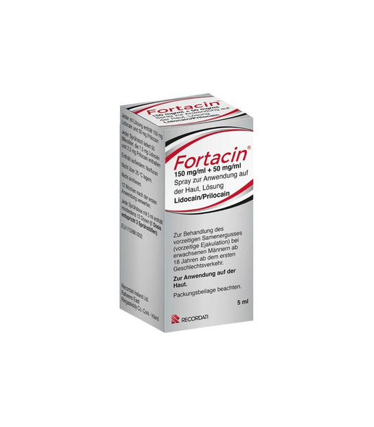 Fortacin 150 mg/ml + 50mg/ml Solución para Pulverización Cutánea 5 ml