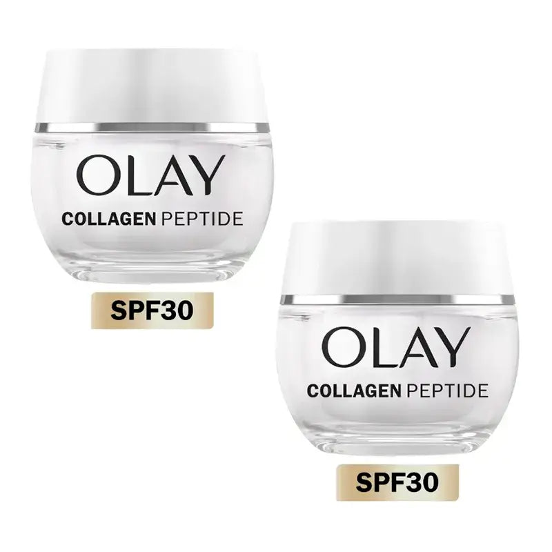 Olay Collagen Peptides 24H Crema De Día Spf30, pack 2 x 50Ml