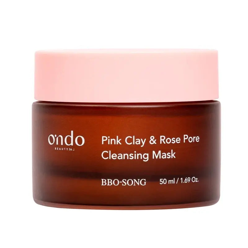 Ondo Beauty 36.5 Pink Clay & Rose Pore Limpiador Mascarilla Bbo-Song, 50 ml