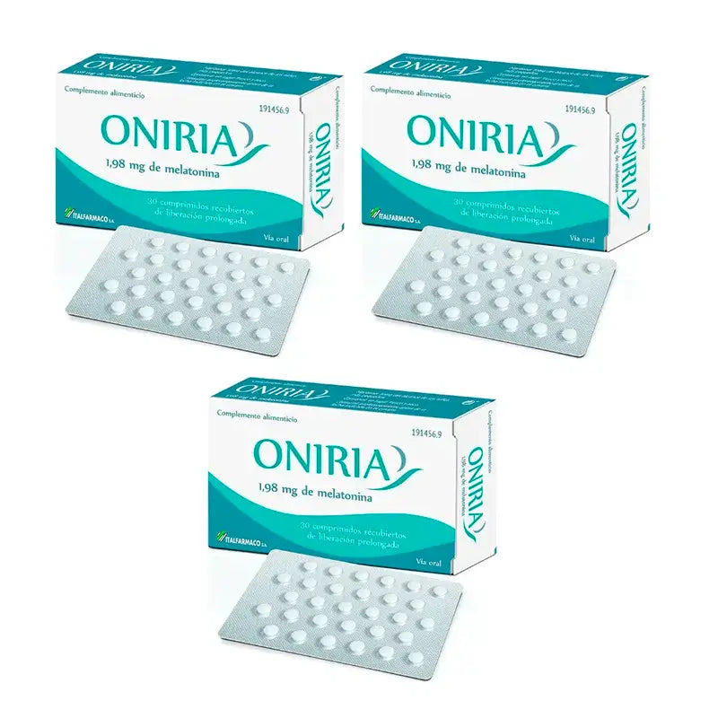 Oniria Lib Prol Nutraceutico 1,98 mg Pack 3 x 30 comprimidos