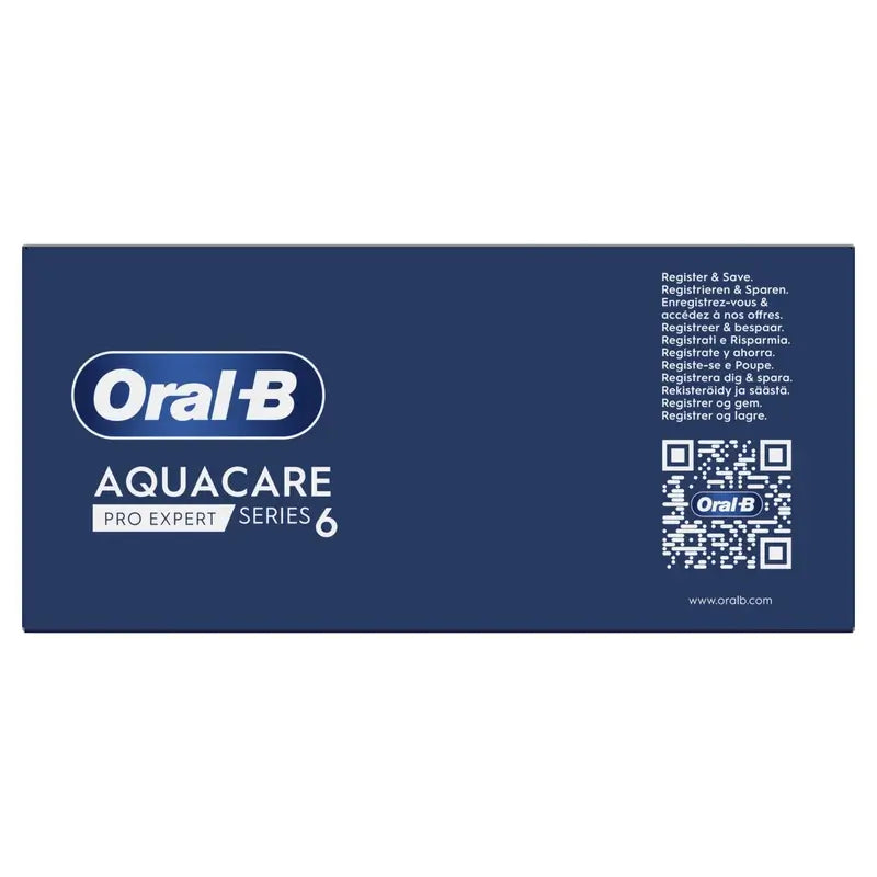 Oral-B Braun Aquacare 6 Irrigador De Agua Con Tecnología Oxyjet