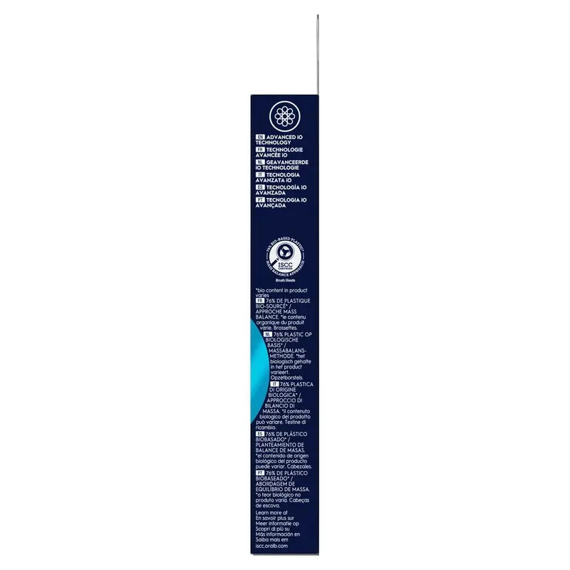 Oral B iO Ultimate Clean Negro Cabezales De Recambio, Pack De 4 Unidades