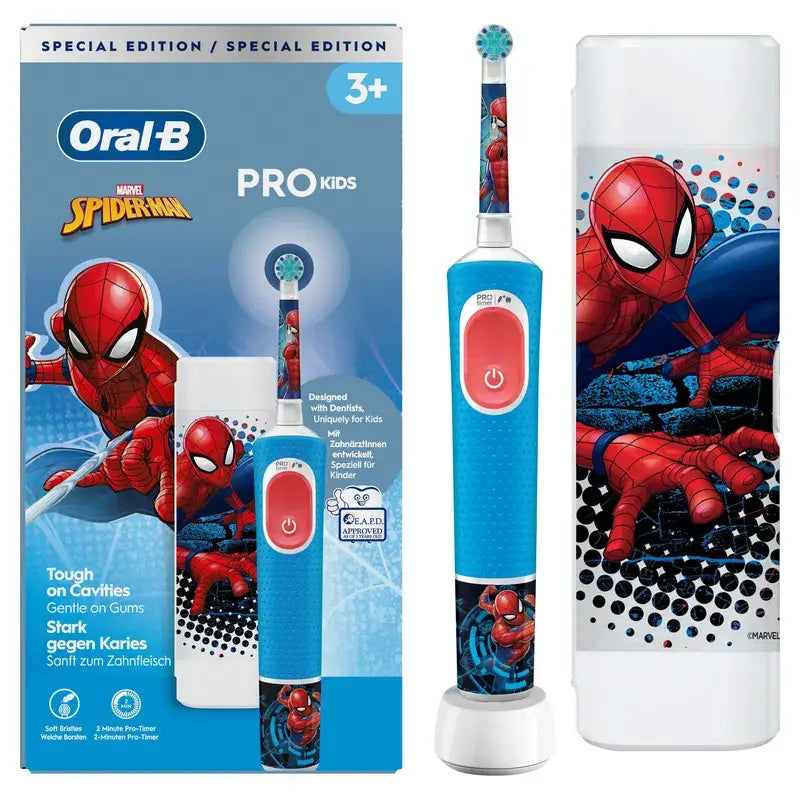 Oral-B Cepillo Recargable Vitality Kids Box Spiderman