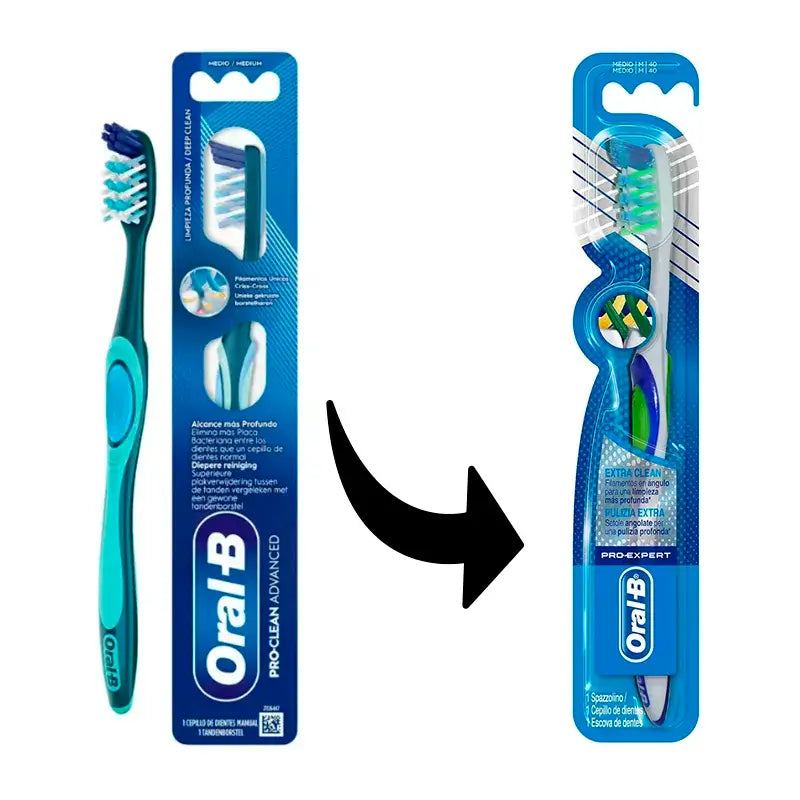 Compra Oral-B Pro-Clean Advanced 40 Medio Unidad al mejor