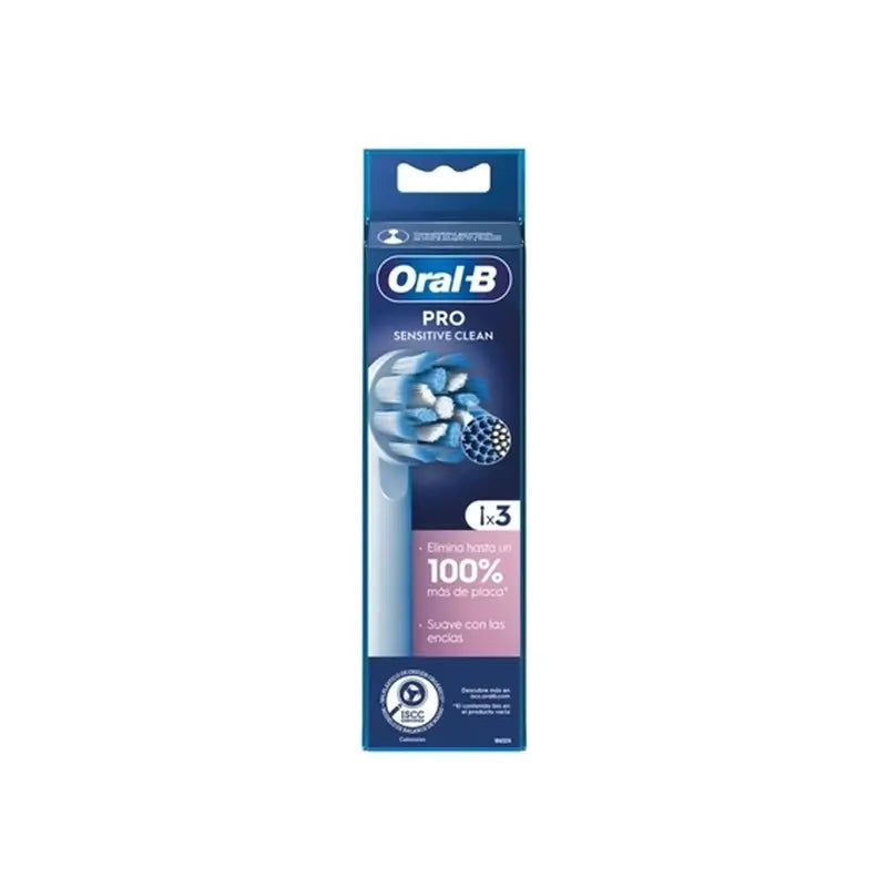 Oral-B Pro Sensitive Clean Recambio 3 unidades