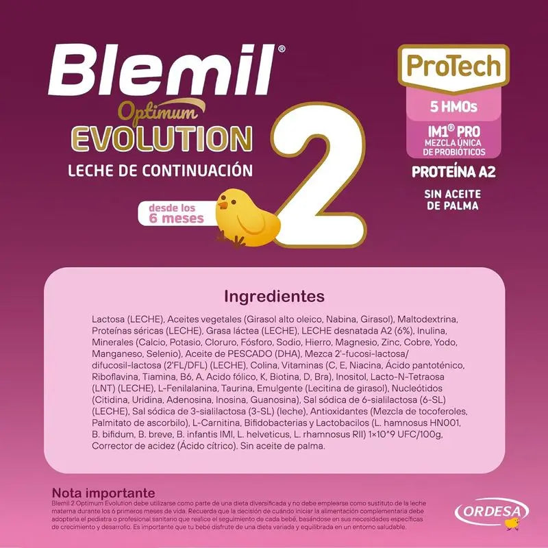 Blemil 2 Optimum Evolution, 2X800 gr
