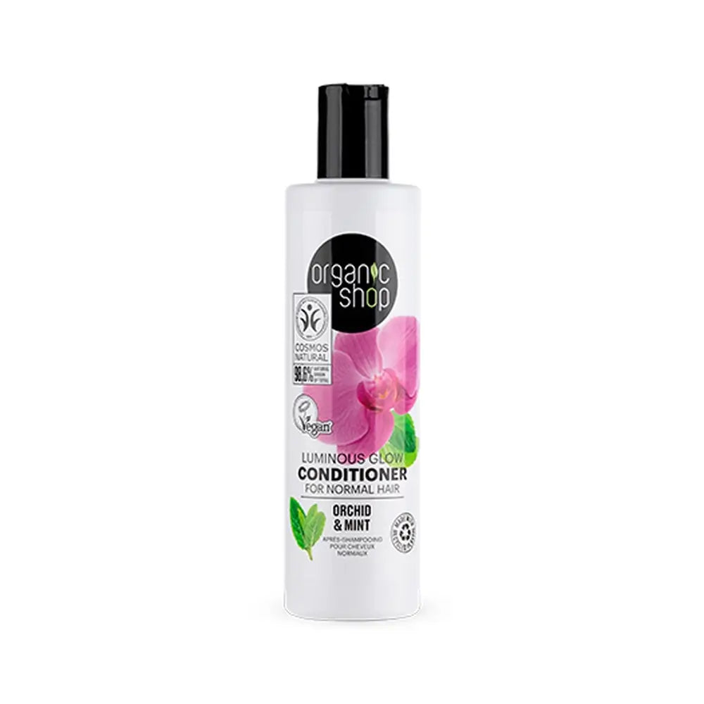 Organic Shop Acondicionador Par Cabello Normal Orquídea Y Menta, 280 Ml