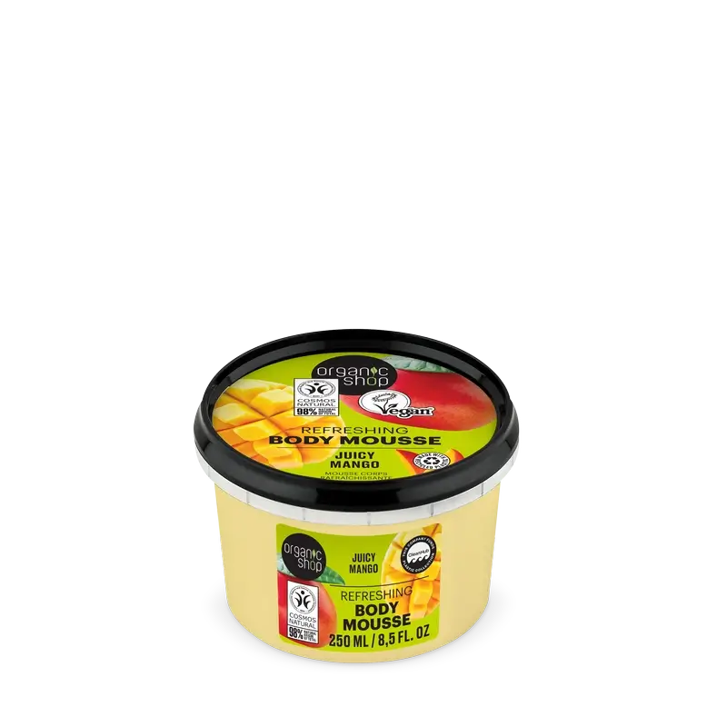 Organic Shop Mix Mousse Corporal Reparador De Mango , 280 ml