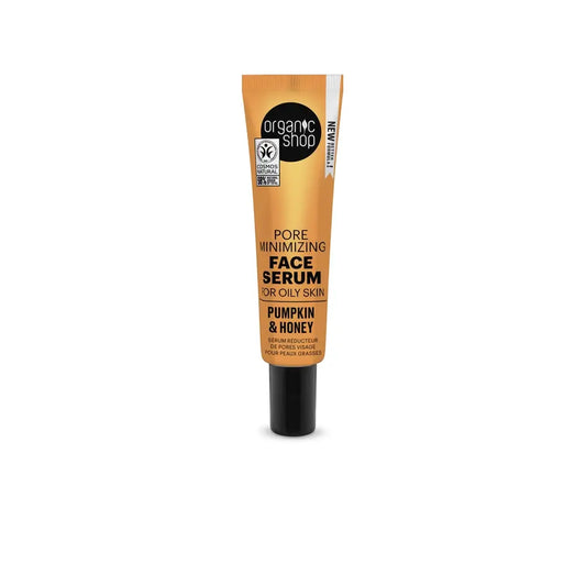 Organic Shop Sérum Facial Minimizador De Poros Para Piel Grasa Calabaza Y Miel De Organic Shop, 30 Ml