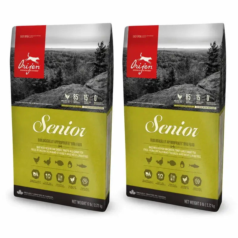 Orijen Canine Senior 2 X 11,4 Kg Pienso Para Perros , pack 2