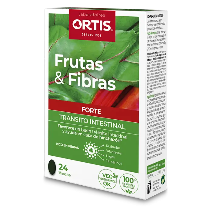 Ortis Frutas & Fibras Forte , 24 comprimidos
