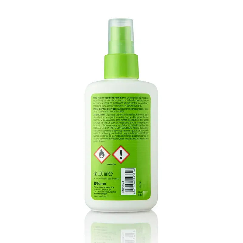 OTC Antimosquitos Familiar Spray Repelente 100 ml