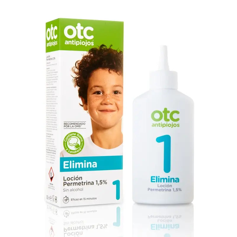 Otc Antipiojos Permet Loción 1,5% , 100 ml