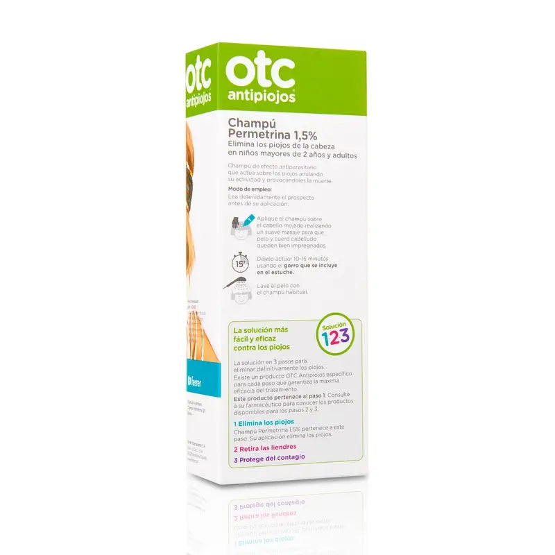 Otc Antipiojos Champú Permetrina 1,5% 125 ml