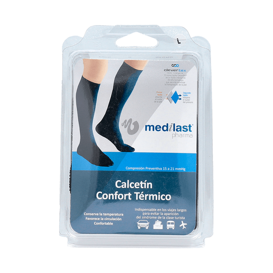 Medilast Calcetín Confort Negro T/Gde