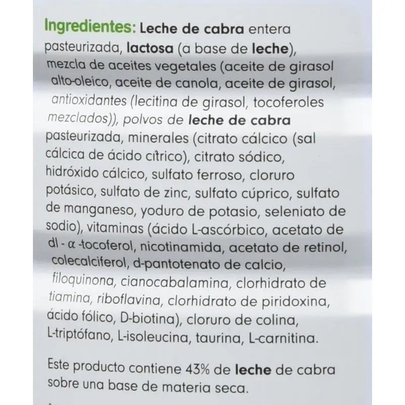 Capricare 1 Leche para Lactantes, Pack 12 X 800 gr