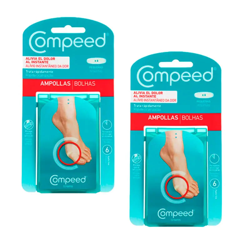 Compeed Pack Apósito Ampollas Pequeñas, 2x6 Unidades