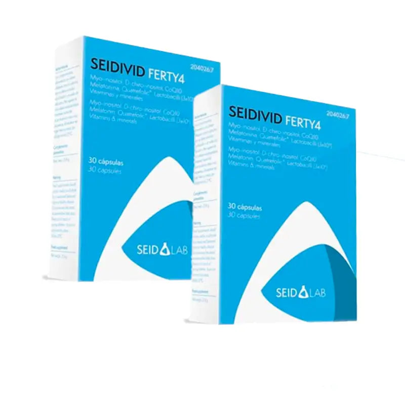 Seidivid Ferty4 , Pack 2x30 Cápsulas