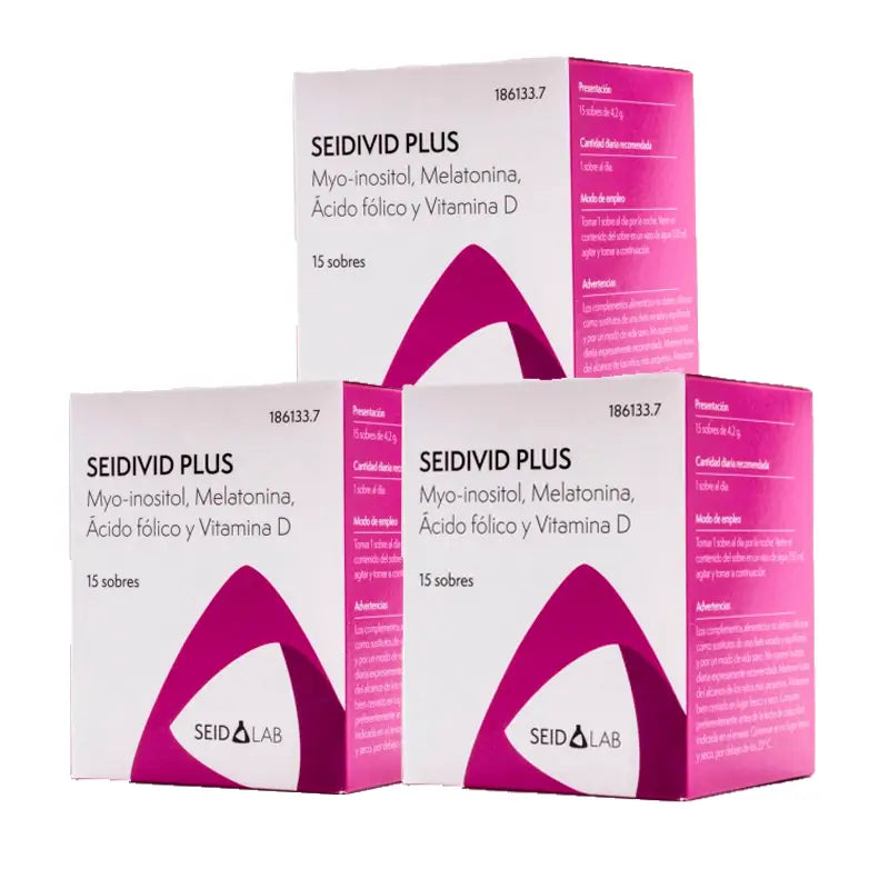 Seidivid Plus, Pack 3x15 Sobres