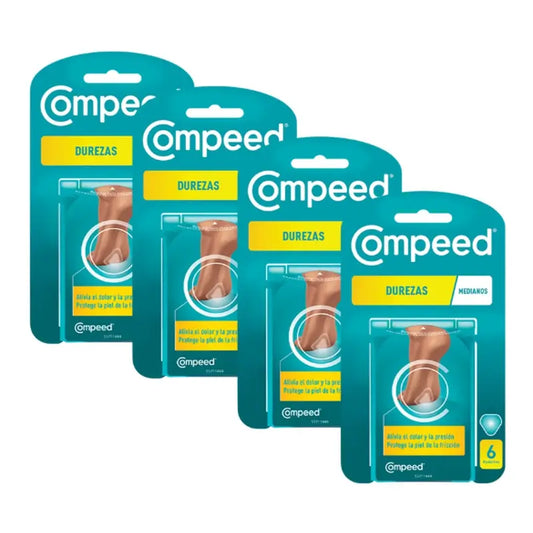 Compeed Pack Apósito Dureza Mediana, 4x6 Unidades