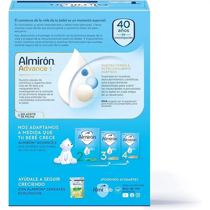 Almirón Advance 1, 8 X 1200 gr