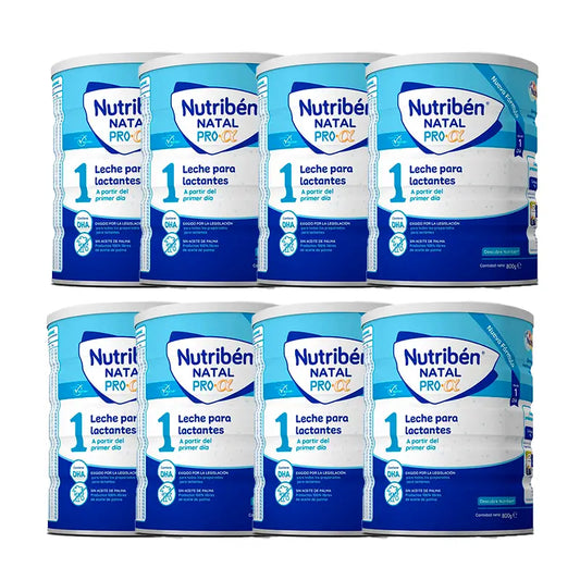 Nutribén Natal Pro-Alfa Leche Inicio, 8 X 800 gr