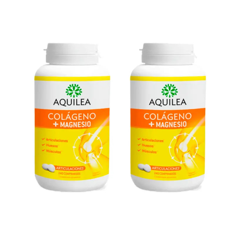 Pack Aquilea Colageno + Magnesio 240 cdos x 2