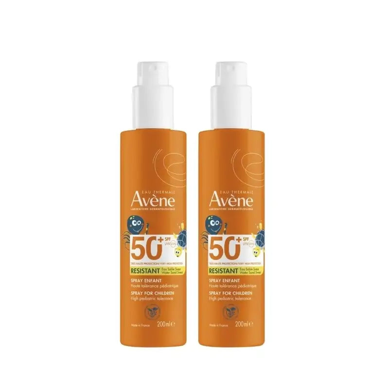 Avene solar Spray Niños SPF50+ Pack 2x200 ml