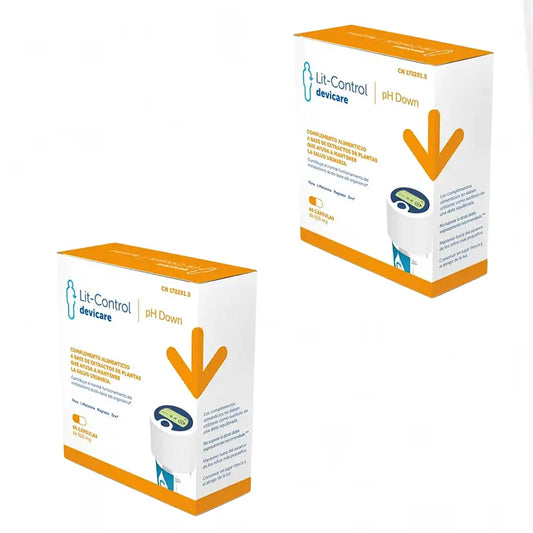 Exeltis Hc Lit-Control Ph Down, Pack 2x60 Cápsulas