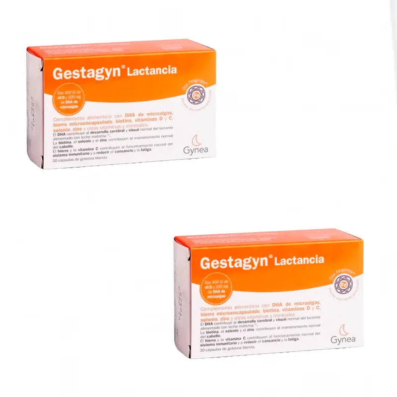 Gestagyn Lactancia, Pack 2 X 30 Cápsulas