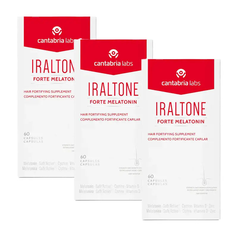 Iraltone Forte Melatonin, Pack 3 x 60 unidades