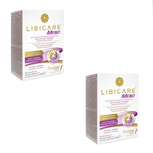 Libicare Meno, Pack 2x60 Cápsulas
