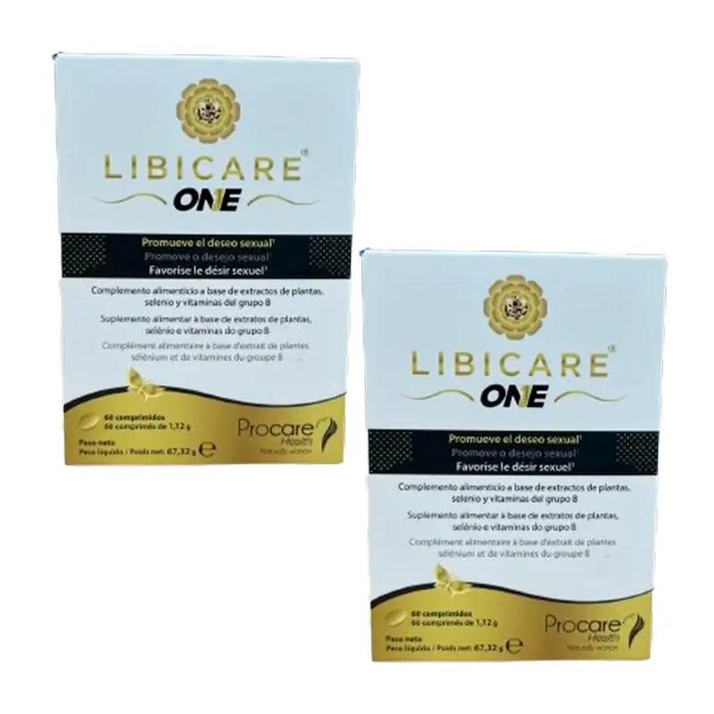 Libicare One, Pack 2x60 comprimidos