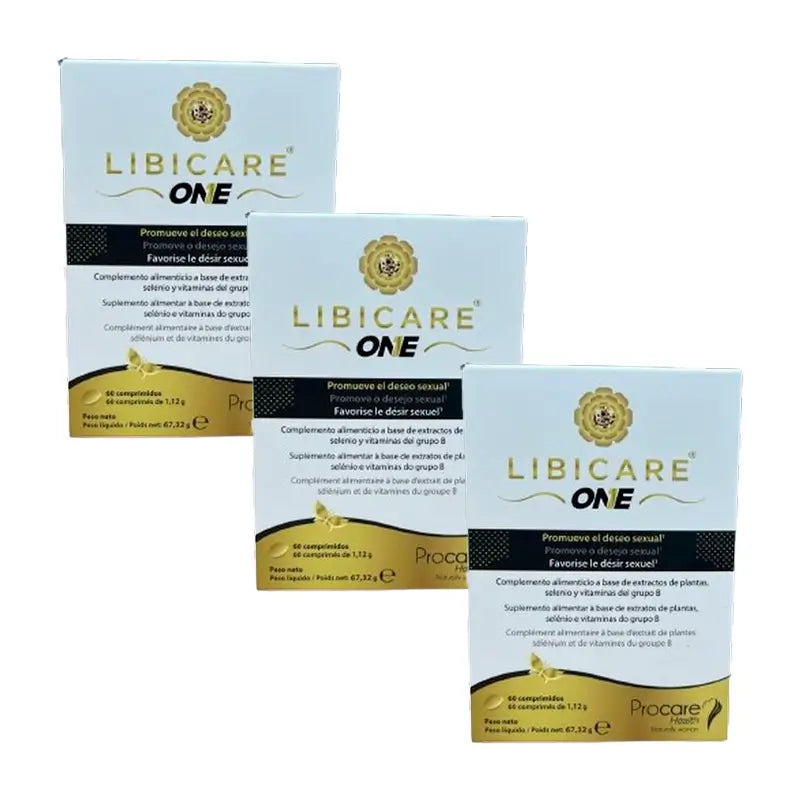 Libicare One, Pack 3x60 comprimidos